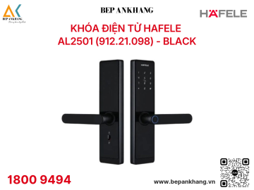 Khóa điện tử HAFELE  AL2501 (912.21.098) - BLACK/GOLD